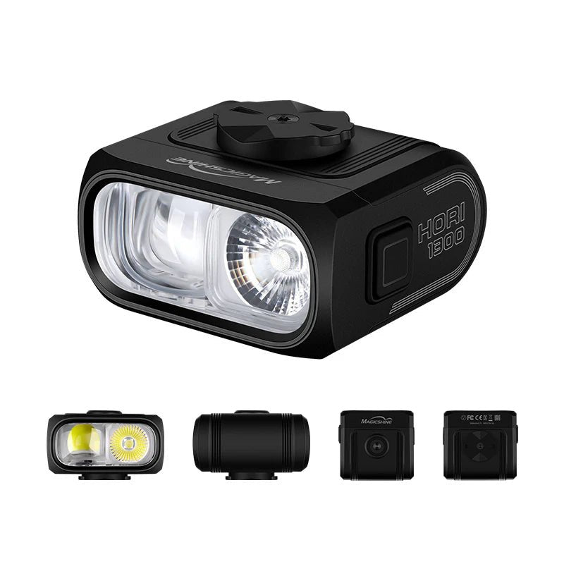 Magicshine Hori 1300 Dual Mounted Head Light | The Bike Affair