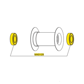 Mavic Comete Track Rear Wheel Hub Bearings | The Bike Affair