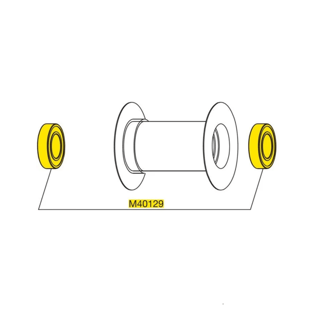 Mavic Comete Track Rear Wheel Hub Bearings