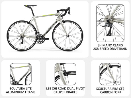 Merida Scultura Rim 100 Road Bicycle | The Bike Affair