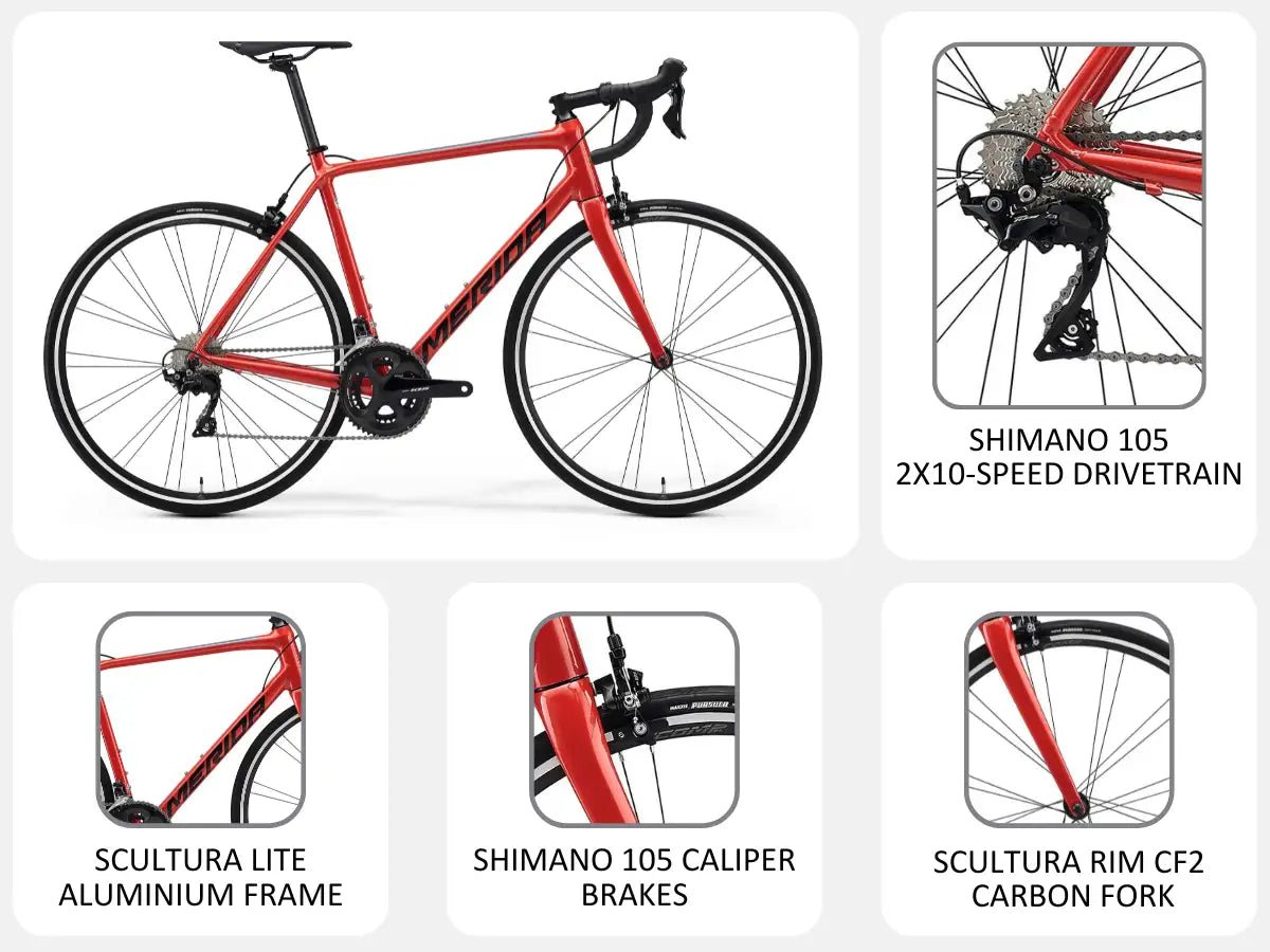 Merida Scultura Rim 400 Road Bicycle | The Bike Affair