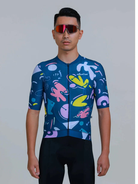 Monton Lifestyle Paint Shape Jersey | The Bike Affair