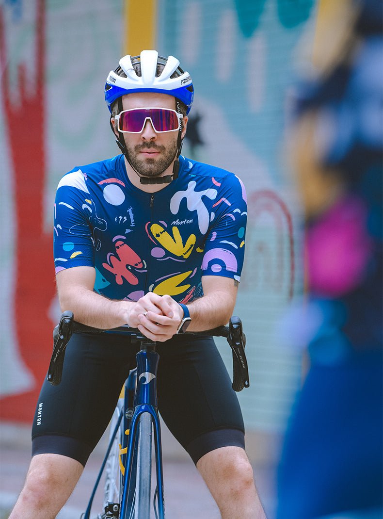 Monton Lifestyle Paint Shape Mens Jersey | The Bike Affair
