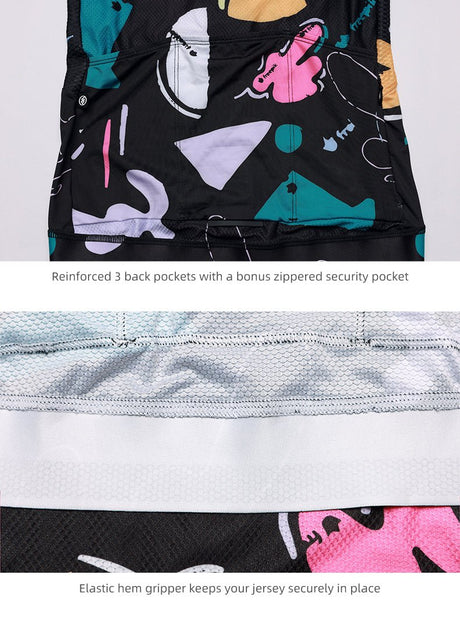 Monton Lifestyle Paint Shape Mens Jersey | The Bike Affair