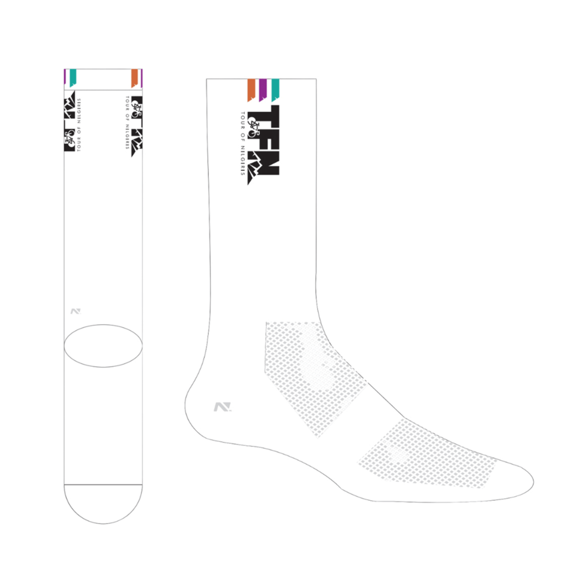 Monton Tour of Nilgiris Ltd Edition Socks | The Bike Affair