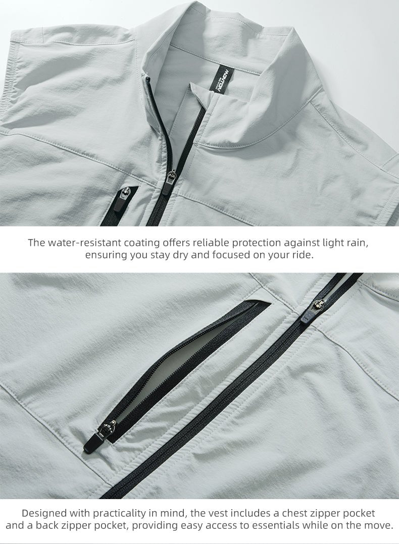 Monton Wind Hunter Windproof Vest | The Bike Affair
