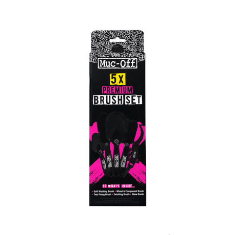 Muc - Off 5x Premium Brush Set | The Bike Affair