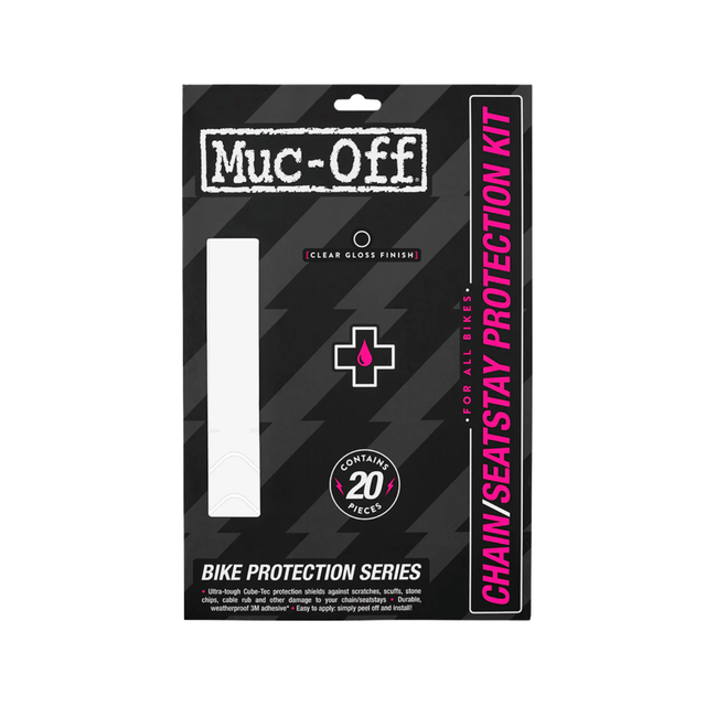 Muc-Off Chainstay/Seatstay Protection Kit - Clear Gloss