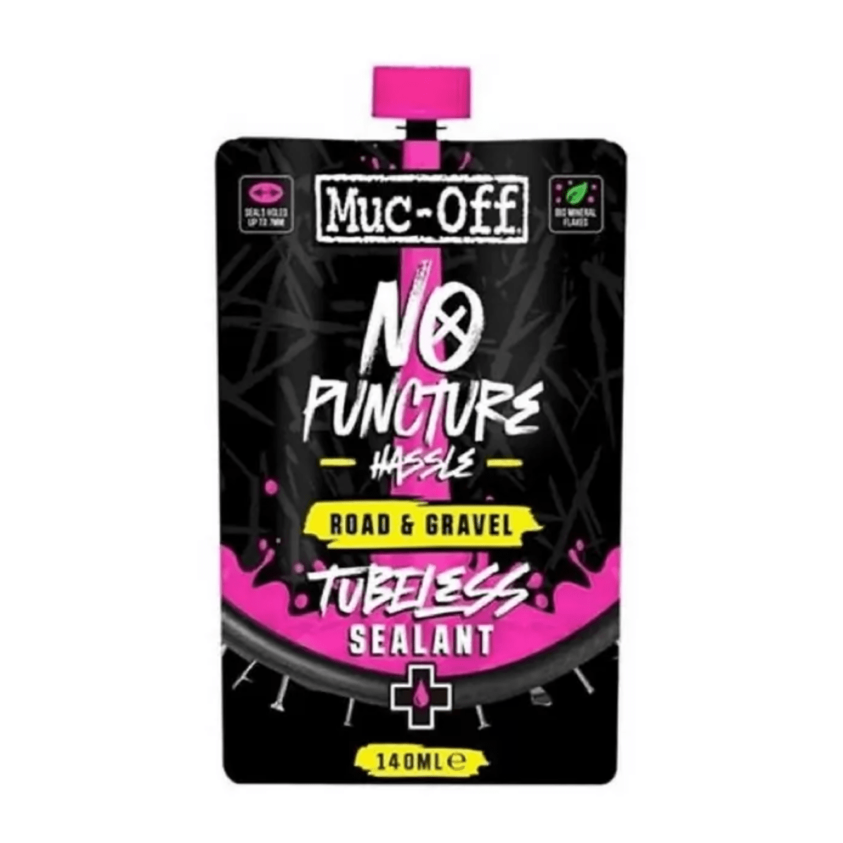 Muc - Off Road and Gravel Tubeless Sealant 140ml | The Bike Affair