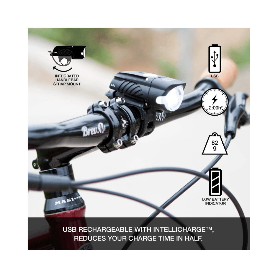 NiteRider Swift 500/Vmax+ 150 Head Light + Tail Light Combo | The Bike Affair