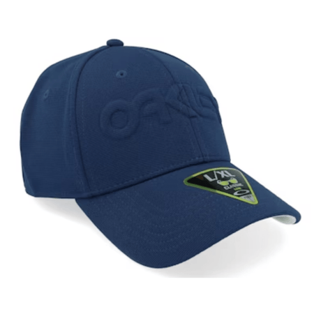 Oakley 6 Panel Stretch Hat Embossed Cap | The Bike Affair