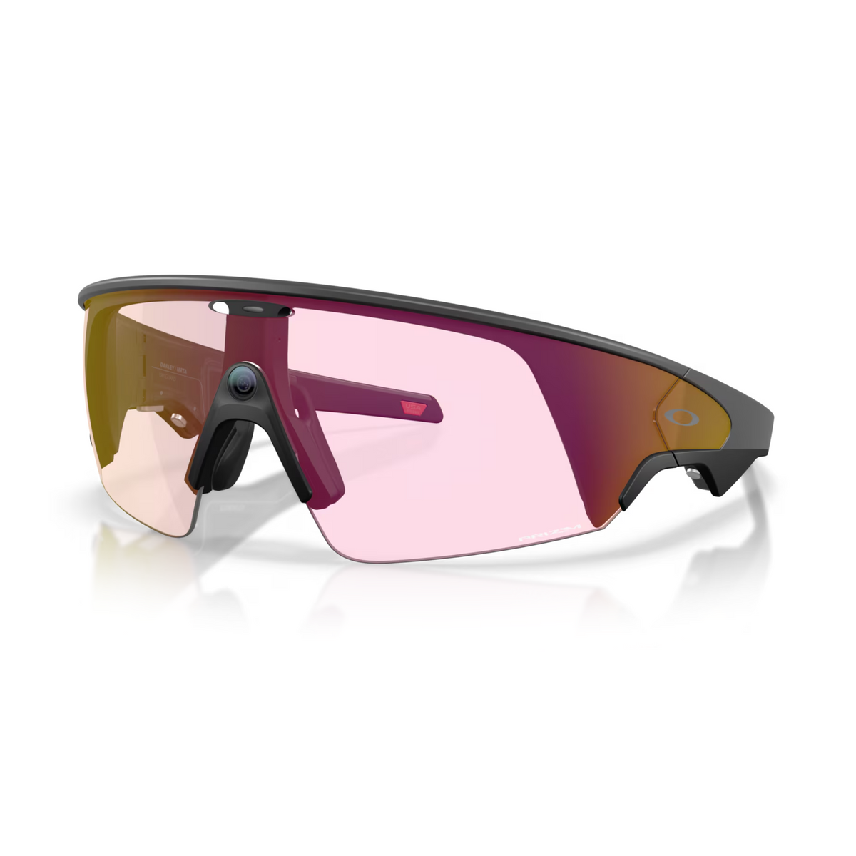 Oakley Meta Vanguard Sunglasses, Black/Prizm Transitions Ember