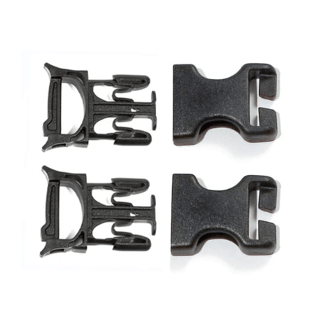 Ortlieb Repair Kit Stealth Side Release Buckle 2 Pieces - 25mm | The Bike Affair