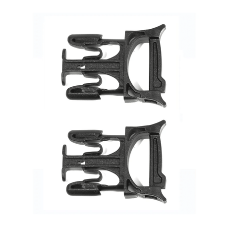 Ortlieb Stealth Buckle Repair Kit 2 Pieces - 25mm | The Bike Affair