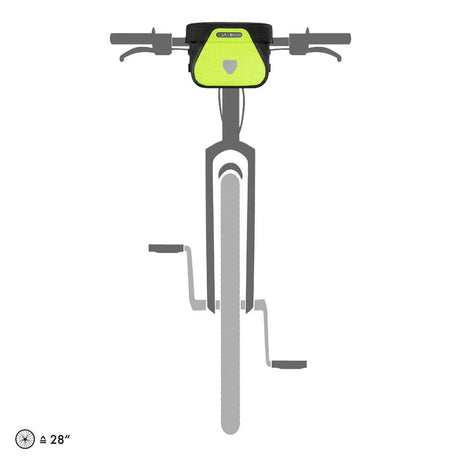 Ortlieb Ultimate Six Classic High - Vis Handlebar Bag | The Bike Affair