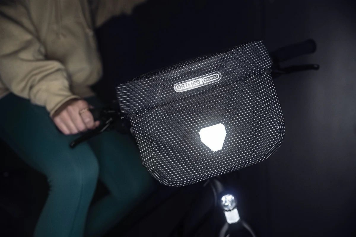 Ortlieb Ultimate Six Classic High - Vis Handlebar Bag | The Bike Affair