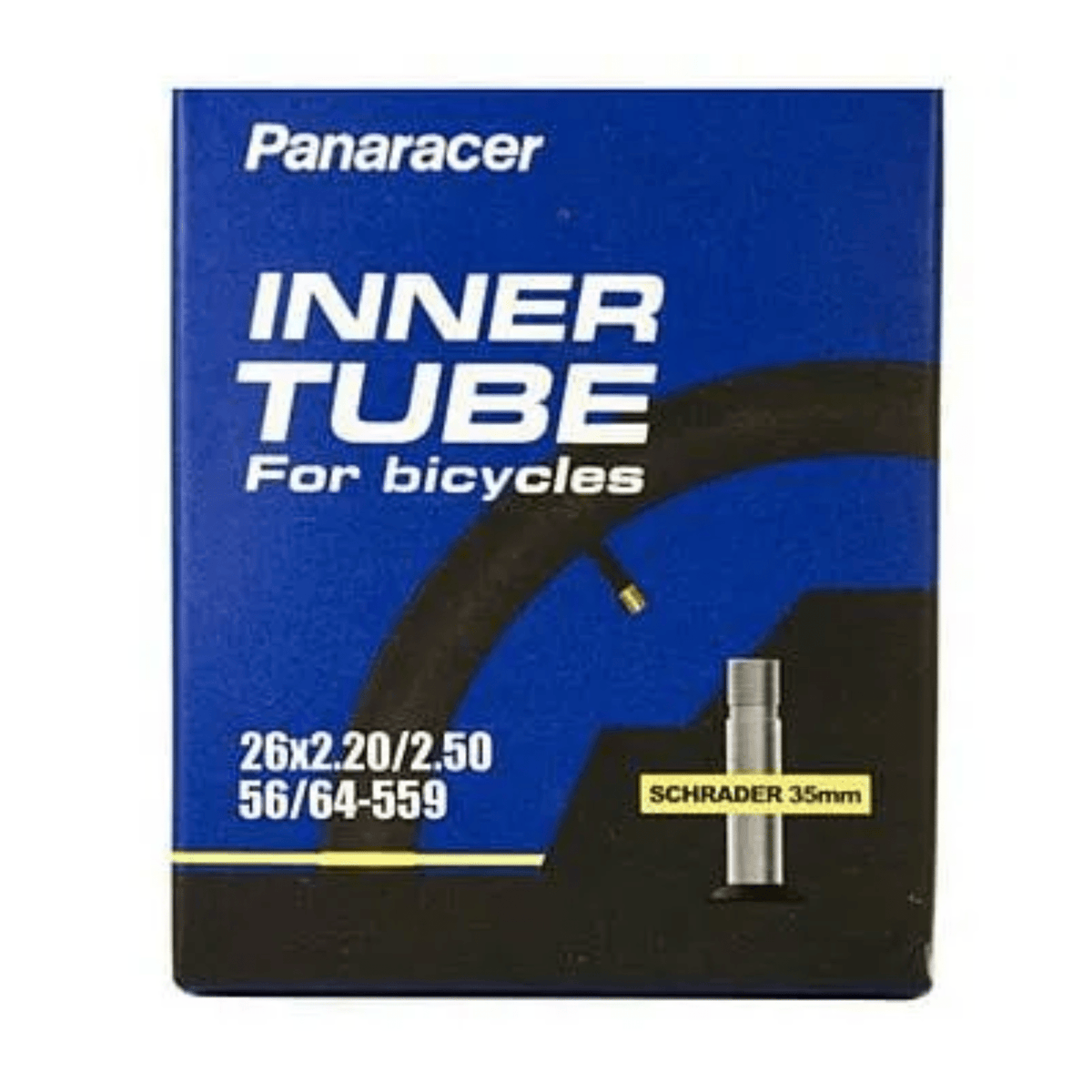 Panaracer 26x2.20/2.50 Schrader 35mm Standard Tube | The Bike Affair