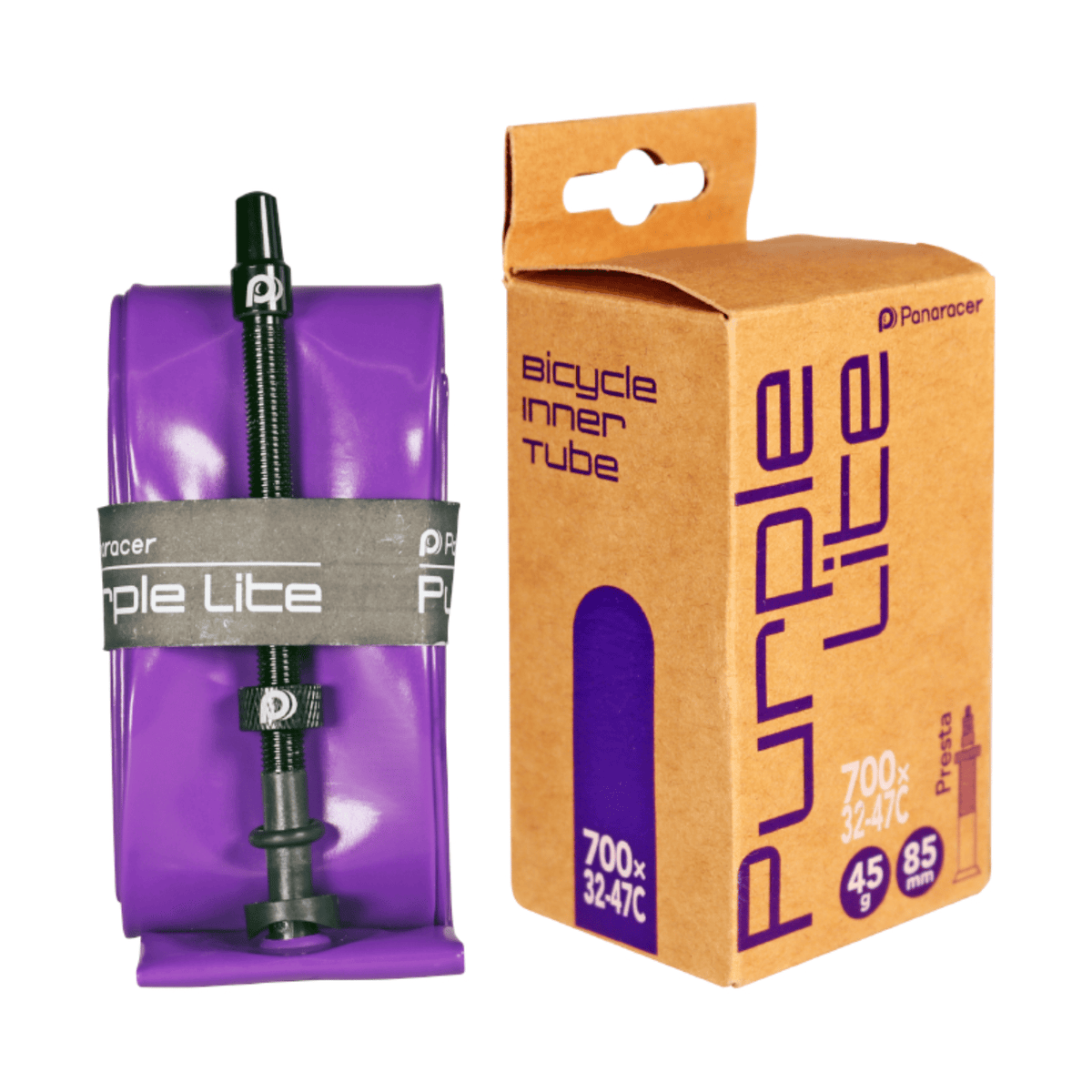 Panaracer Purple Lite TPU 700x32~47c Presta 85mm Tube | The Bike Affair