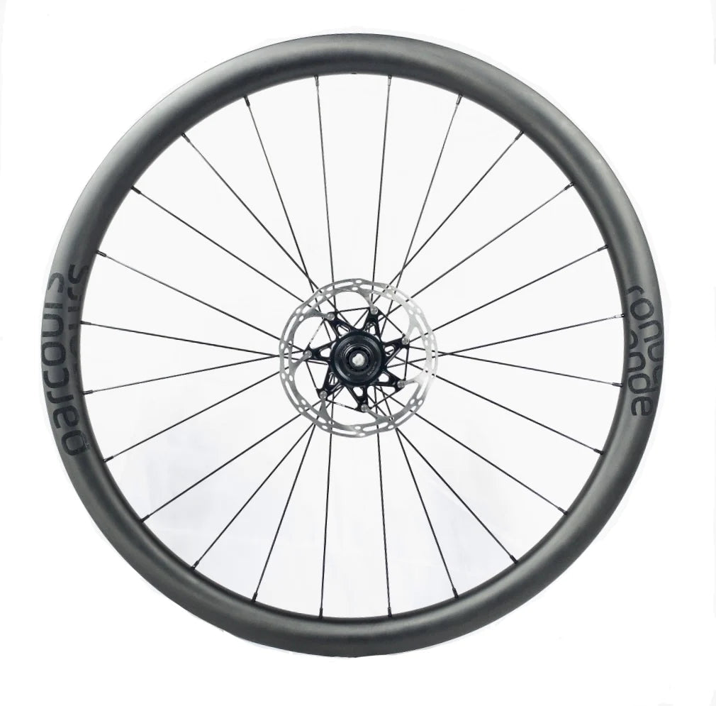 Parcours Ronde Carbon 35/39mm. Disc Wheelset | The Bike Affair
