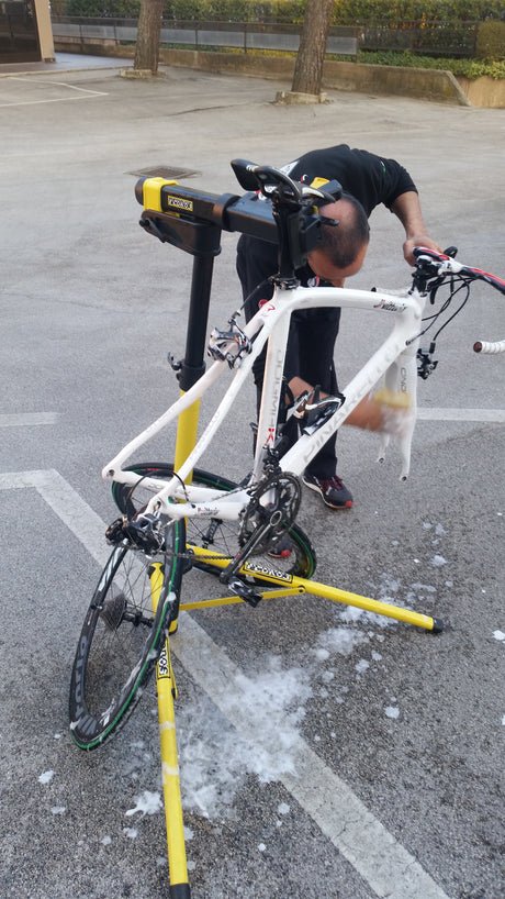 Pedros Folding Repair Stand with Bag | The Bike Affair