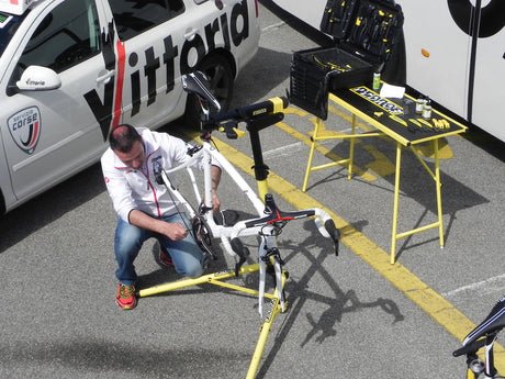 Pedros Folding Repair Stand with Bag | The Bike Affair