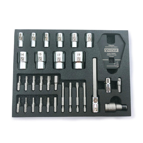 Pedros Pro Bit & Socket Set - 31 Pcs | The Bike Affair