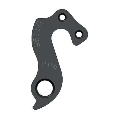 Pilo D1195 Derailleur Hanger for Bakcou, BiXS, Denago, Fiido, Fuji, Helkama, Silverback, White