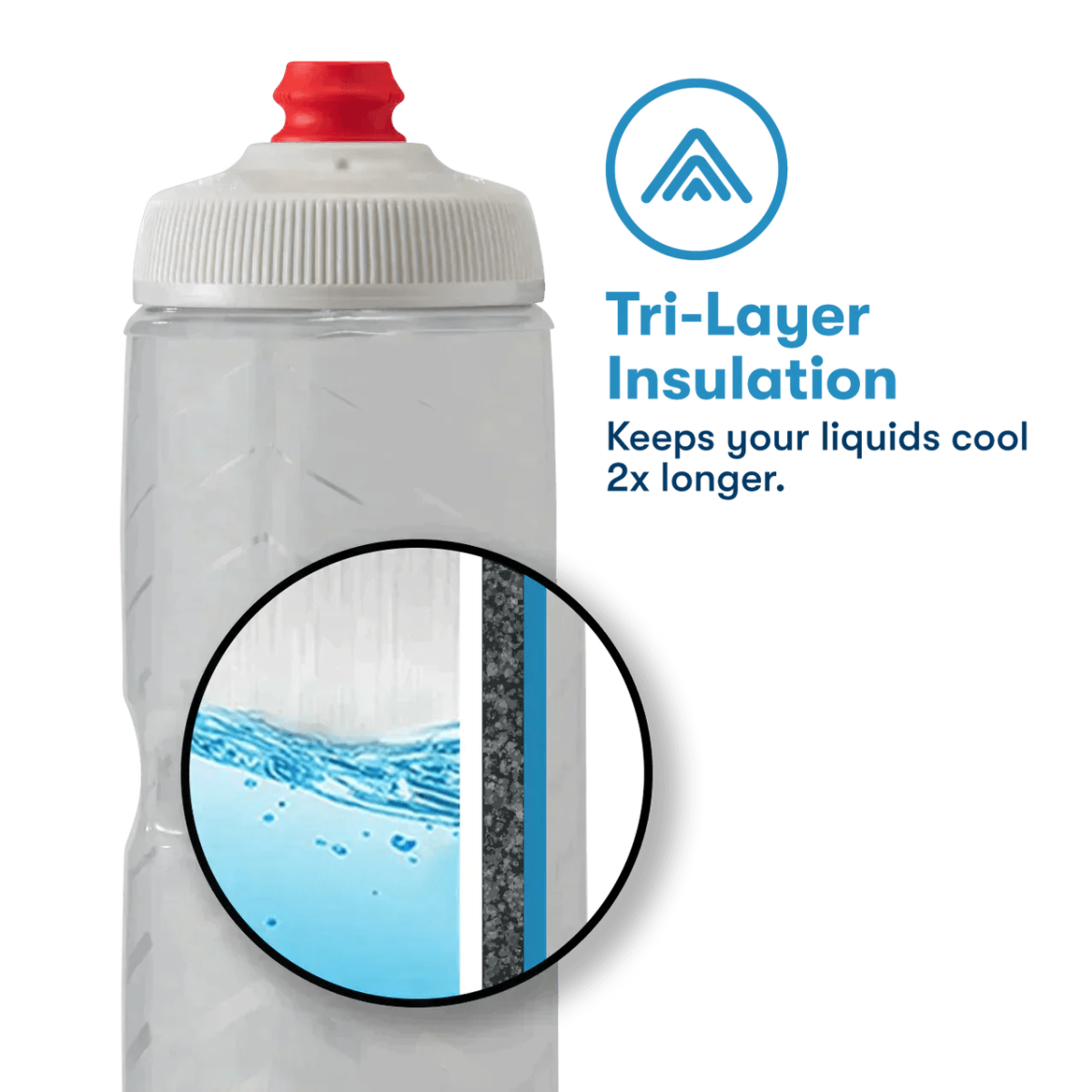 Polar Bottle Breakaway Insulated Dawn-Dusk 24oz Bottle | The Bike Affair
