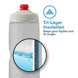 Polar Bottle Breakaway Insulated Dawn-Dusk 24oz Bottle | The Bike Affair