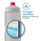 Polar Bottle Insulated Big Bear 24oz Bottle | The Bike Affair