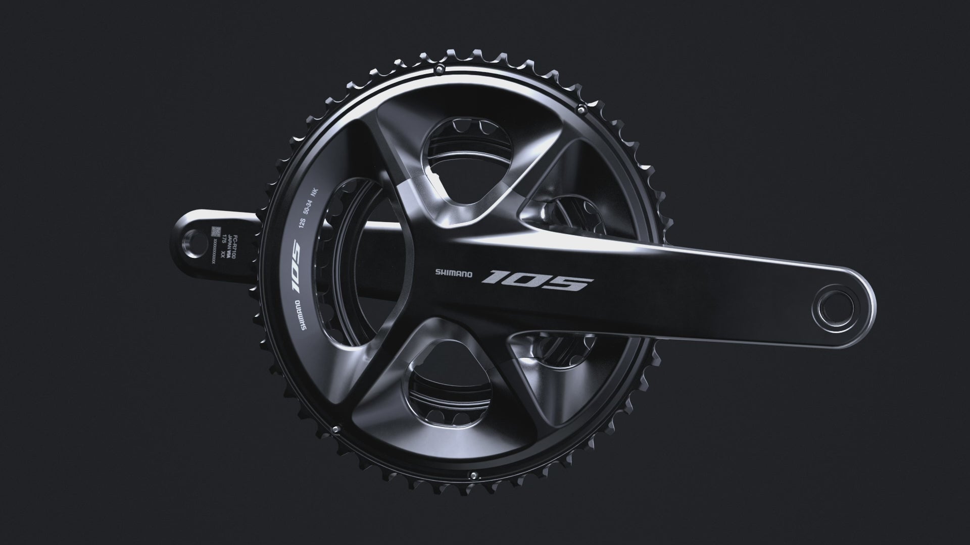 Buy Shimano 105 FC-R7100 12S Crankset Online|The Bike Affair