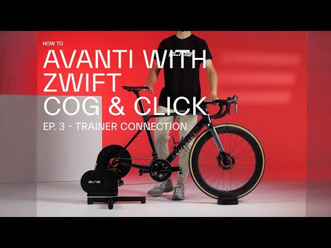 Elite Avanti Hometrainer with Zwift Cog and Click