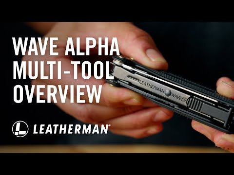 Leatherman Wave Alpha Multipurpose Tool