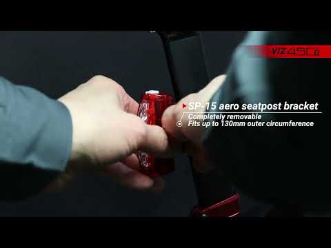 Cateye ViZ450 II TL-LD821 Taillight (Rechargeable Type C)