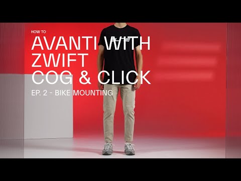 Elite Avanti Hometrainer with Zwift Cog and Click