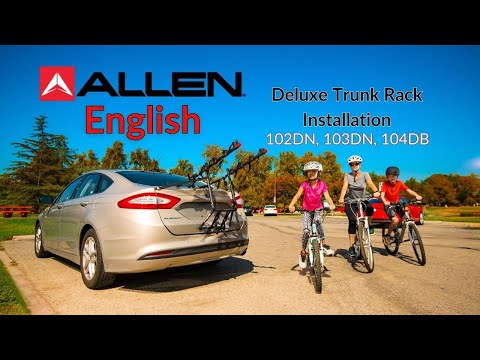 Allen Deluxe 2-Bike Carrier Car Rack