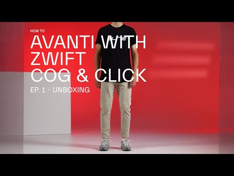 Elite Avanti Hometrainer with Zwift Cog and Click