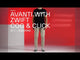 Elite Avanti Hometrainer with Zwift Cog and Click