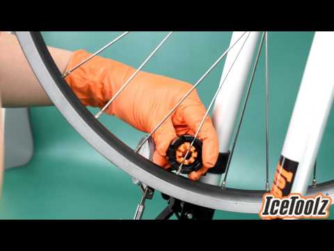 IceToolz 12F8 8-Groove Spoke Wrench - w/Spoke Holder