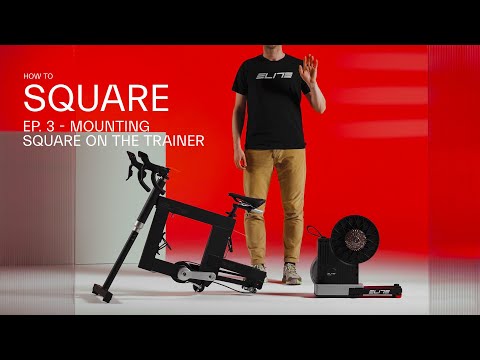 Elite Square Direct Drive Smart Frame Biycle Trainer