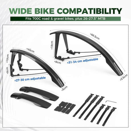 Rockbros FK-892 Road Gravel MTB Mudguard