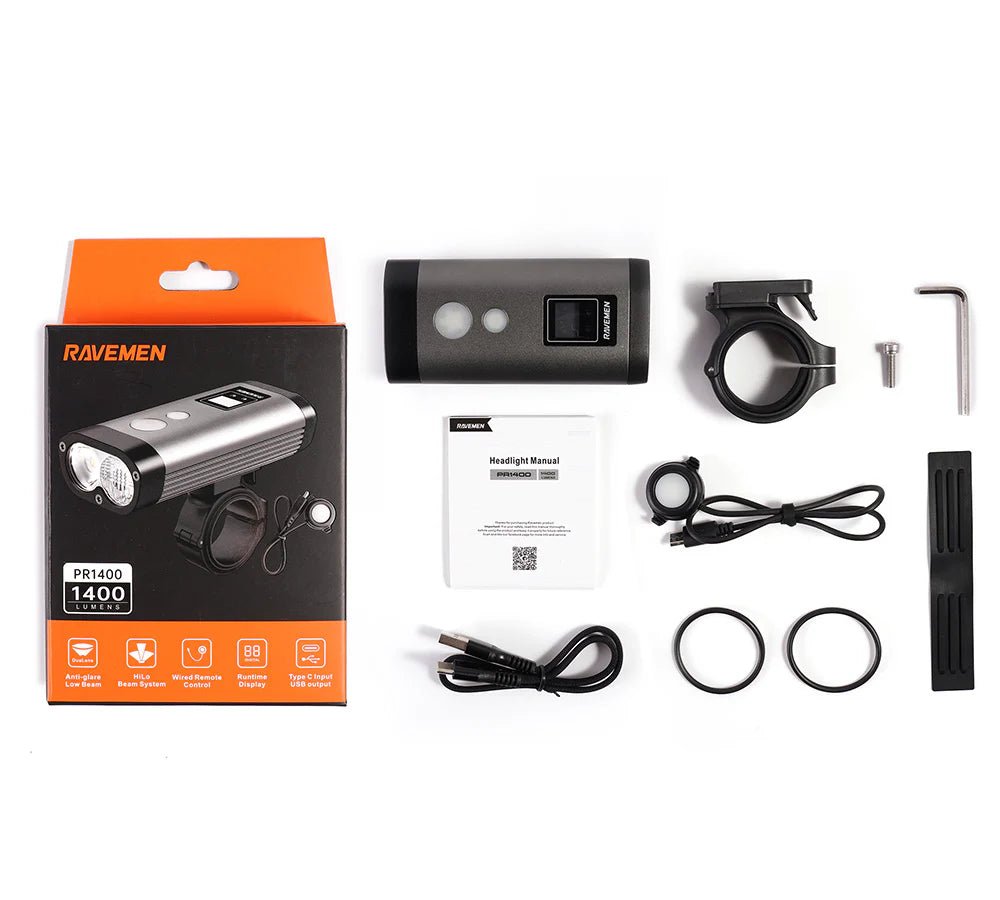 Ravemen PR1400 Headlight | The Bike Affair