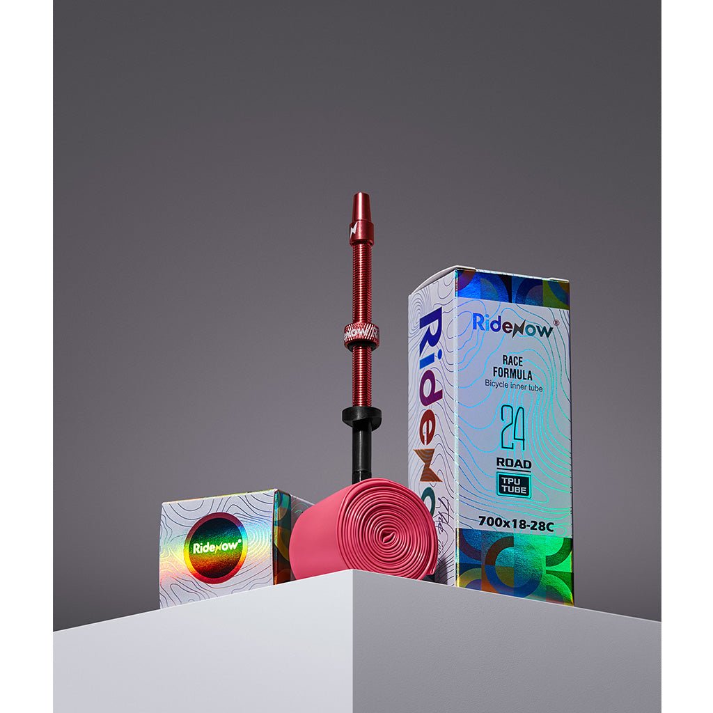 RideNow 700x18 - 28c Super Light TPU Inner Tube - Alum.Valve (24g) | The Bike Affair