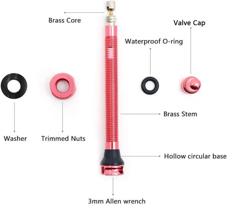 Ridenow Tubeless Valve Kit | The Bike Affair