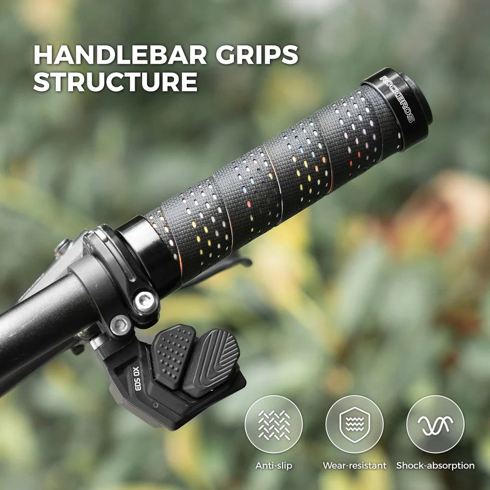 Rockbros Double Lock Non-Slip Universal Handlebar Grips