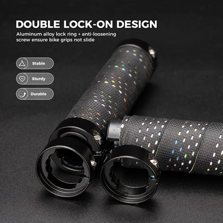 Rockbros Double Lock Non-Slip Universal Handlebar Grips