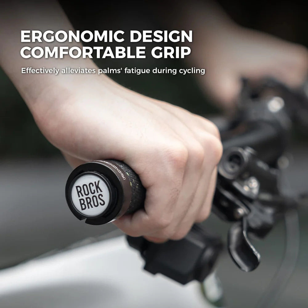 Rockbros Double Lock Non-Slip Universal Handlebar Grips