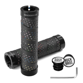 Rockbros Double Lock Non-Slip Universal Handlebar Grips | The Bike Affair