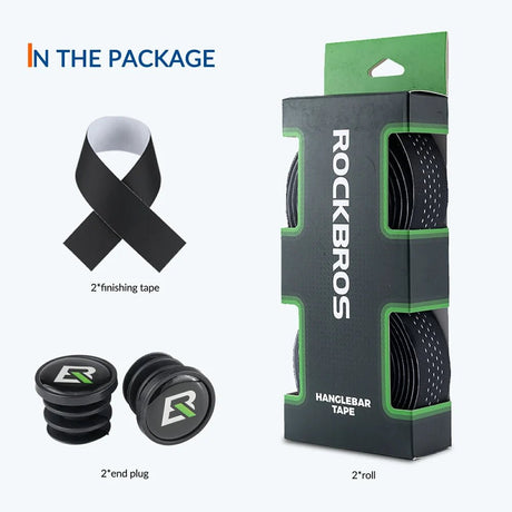 Rockbros PU EVA Shockproof Soft Wrap Bar Tape | The Bike Affair