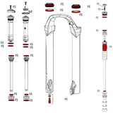 RockShox 30 Gold Solo Air A1 Fork Service Kit | The Bike Affair